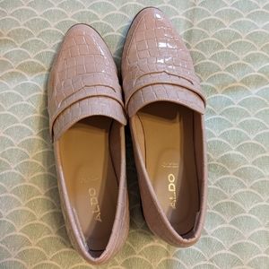 Aldo Blush Coloured Loafers